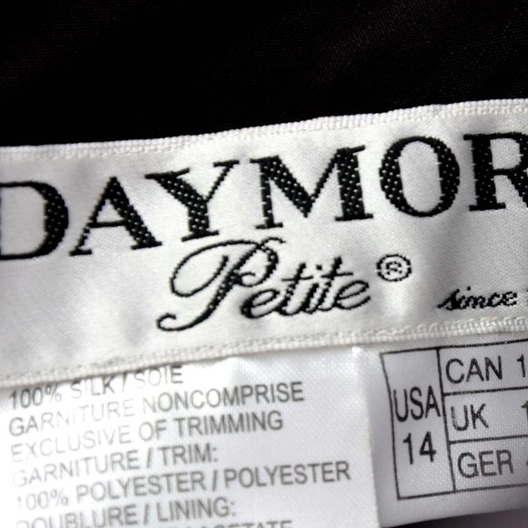 Daymor Couture Expresso Brown Silk Tiered Beaded Chiffon Gatsby Flapper Dress - Picture 7 of 7